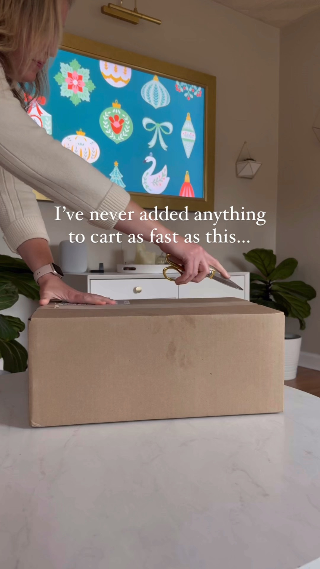 Gingerbread men glass cups from Anthropologie 