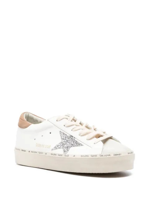 Golden Goose Hi Star lace-up Sneakers - Farfetch | Farfetch Global