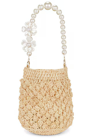 BTB Los Angeles Uri Bucket Bag in Natural from Revolve.com | Revolve Clothing (Global)