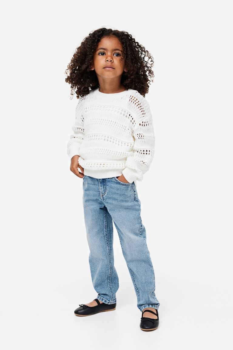 Relaxed Fit Jeans - Denim blue - Kids | H&M US | H&M (US + CA)