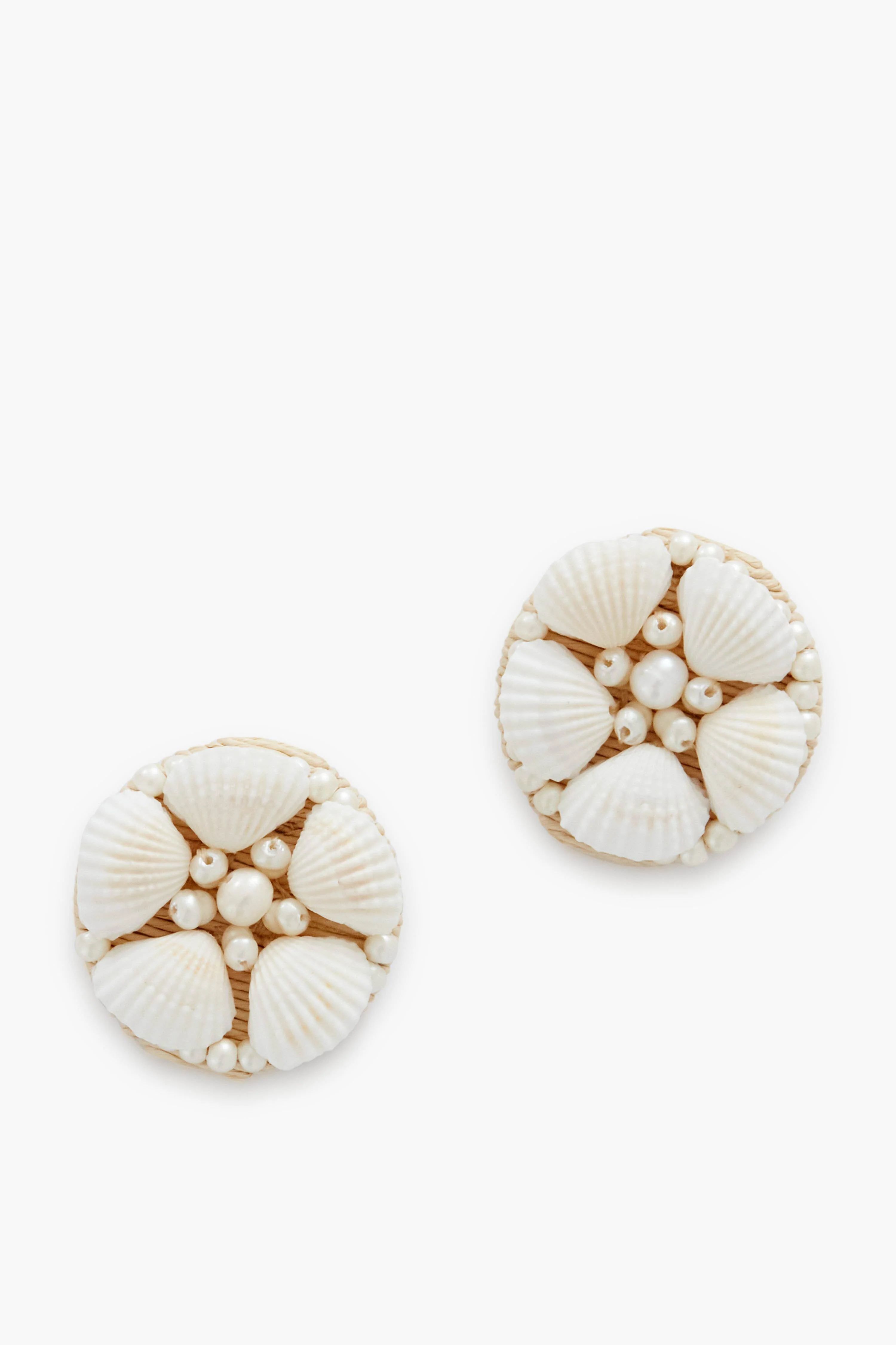 Pearl and Shell Nellie Earrings | Tuckernuck (US)