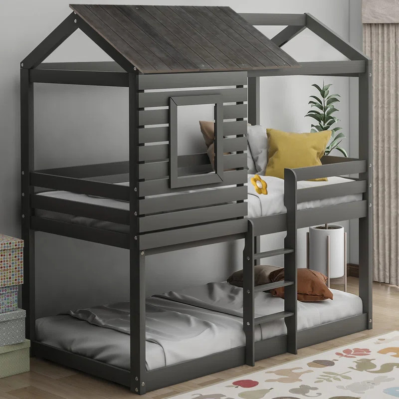Cordova Kids Twin Over Twin Bunk Bed | Wayfair North America