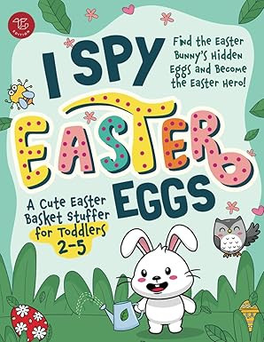 I Spy Easter Eggs: Find the Easter Bunny's Hidden Eggs and Become the Easter Hero! A Cute Easter ... | Amazon (US)