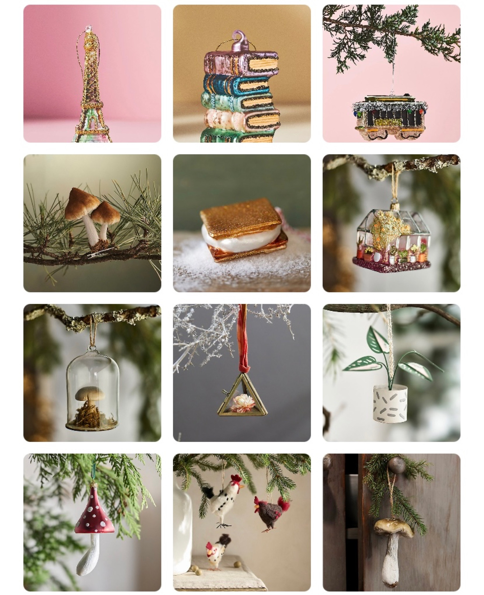 Unique Christmas Ornaments

#LTKHoliday #LTKSeasonal #LTKhome