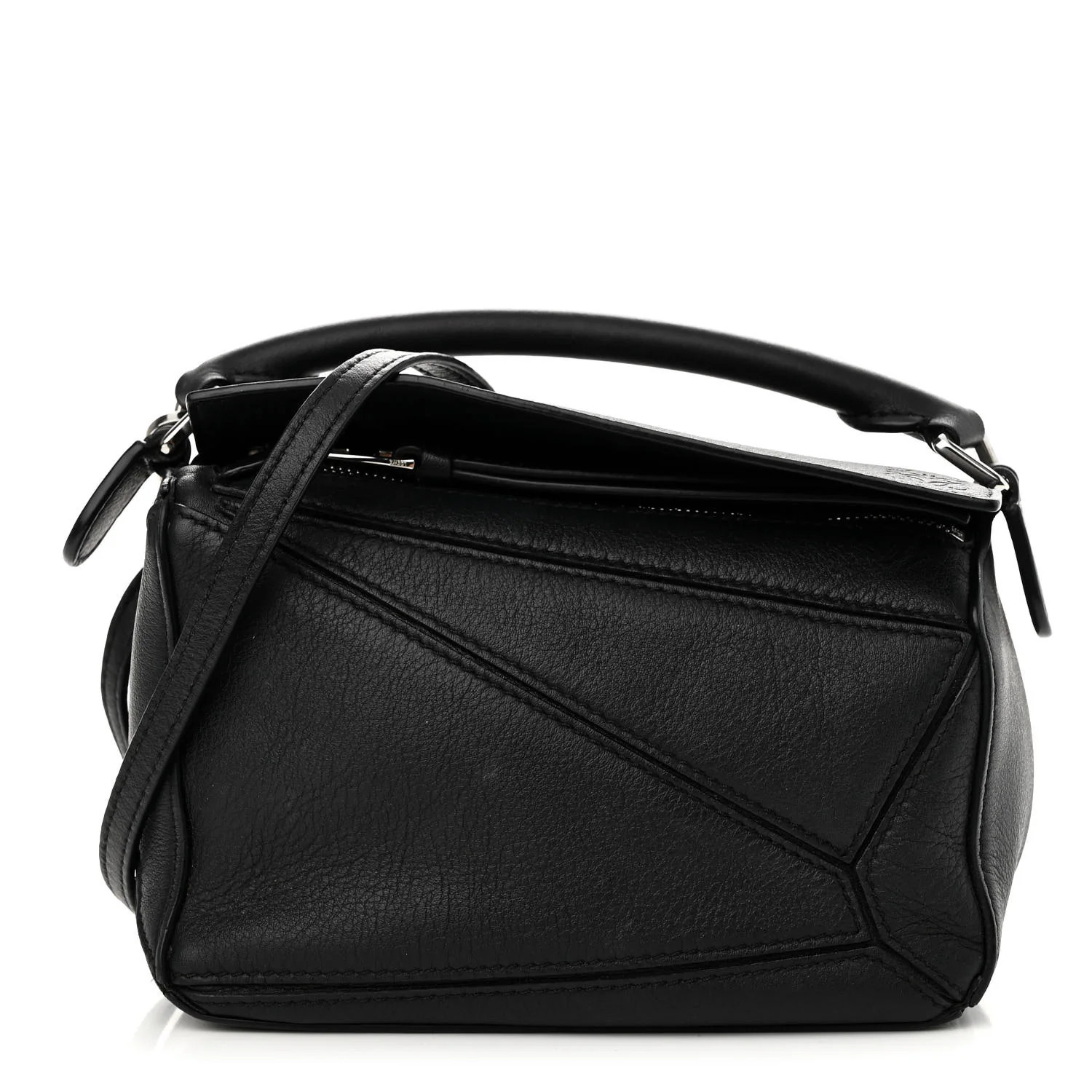 Calfskin Mini Puzzle Bag Black | FASHIONPHILE (US)