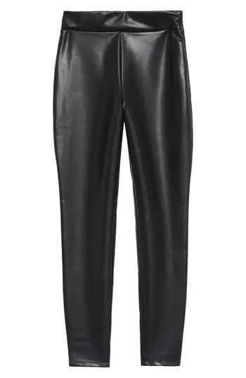 Women's Leith High Waist Faux Leather Leggings | Nordstrom