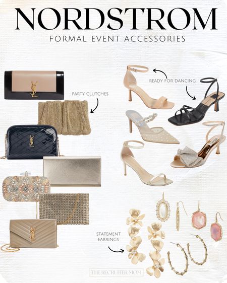 Nordstrom Formal Event Accessories 

YSL accessories  YSL  YSL purses  gold earrings  floral earrings  style guide  gold shoes   Black shoes   

#LTKGala #LTKSeasonal #LTKparties