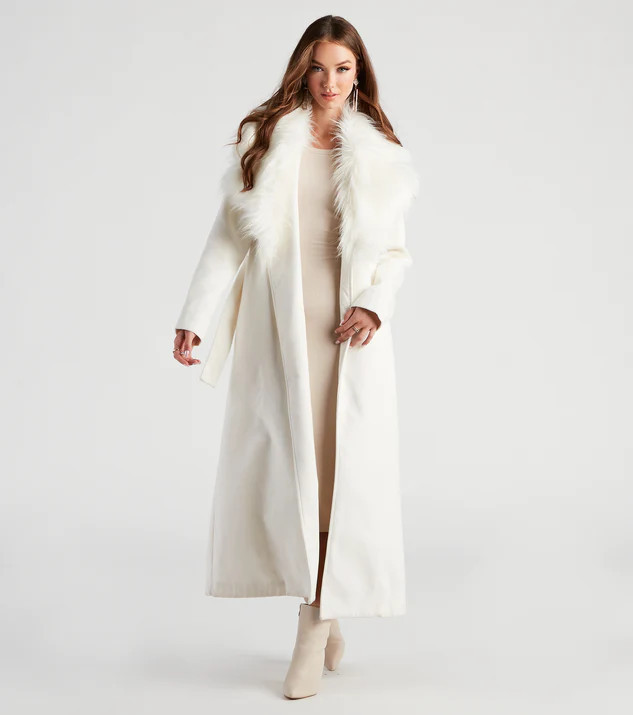 A Formal Affair Faux Fur Jacket | Windsor Stores