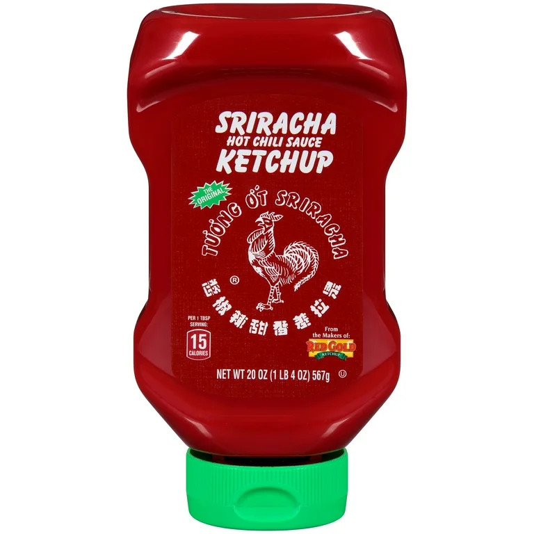 Huy Fong Sriracha Hot Chili Sauce Ketchup, 20 oz Bottle | Walmart (US)