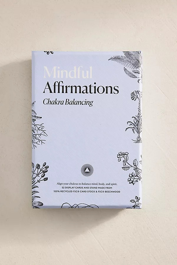Chakra Affirmation Card Deck | Anthropologie (US)