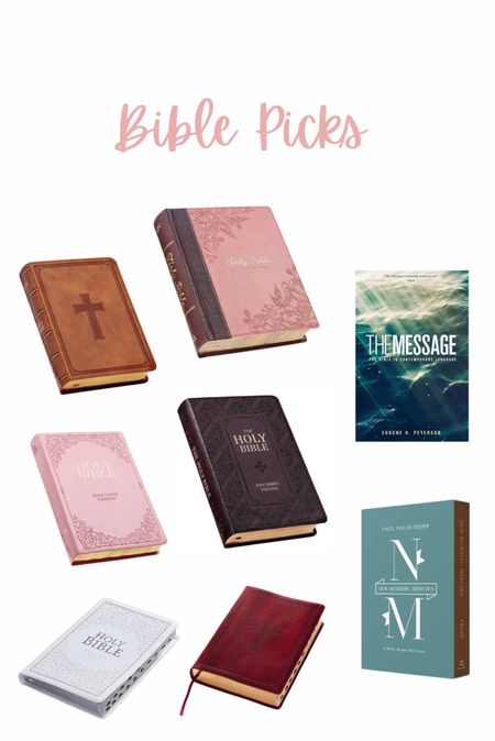 Amazon Bible picks for everyone!

#LTKfamily #LTKfindsunder50
