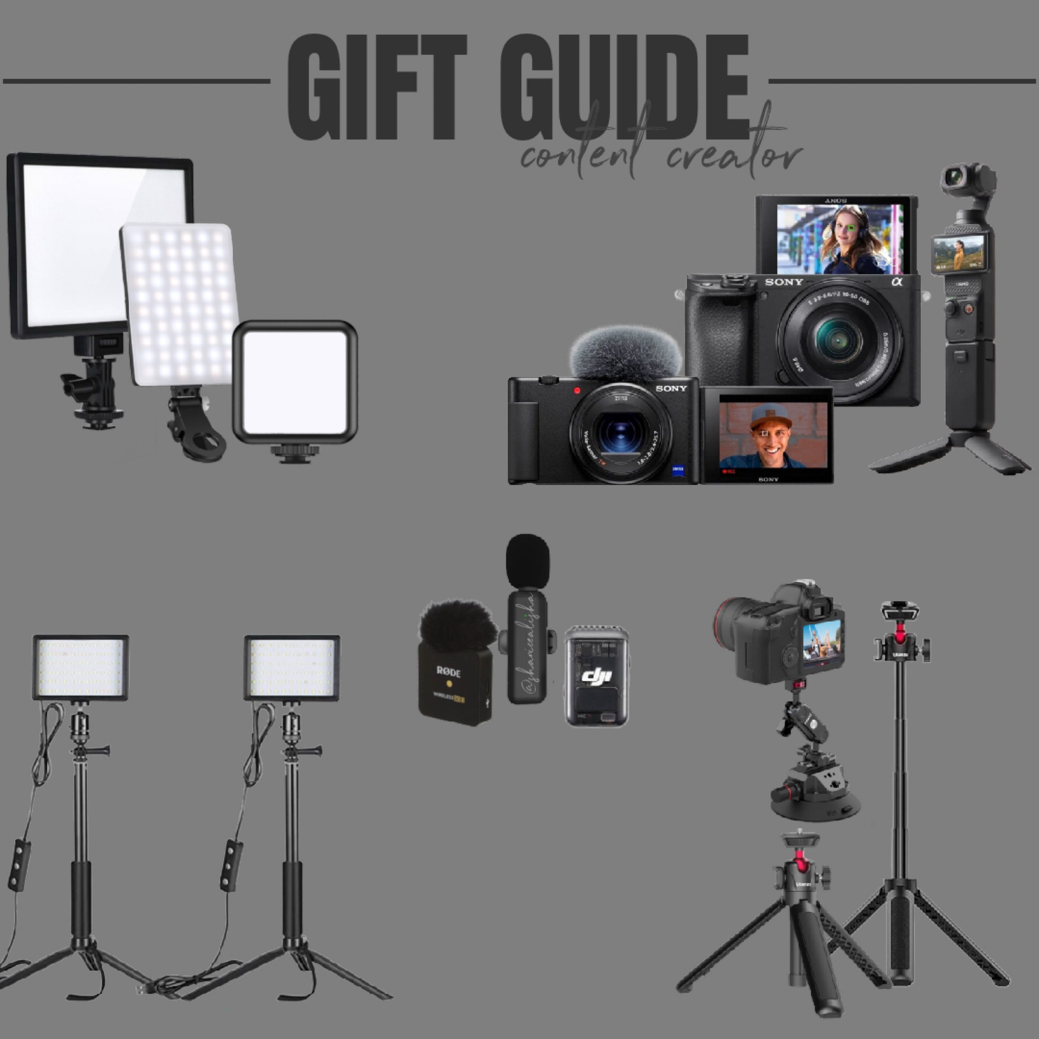 the perfect starter guide for content creators 🩶

#LTKHoliday #LTKCyberWeek #LTKGiftGuide