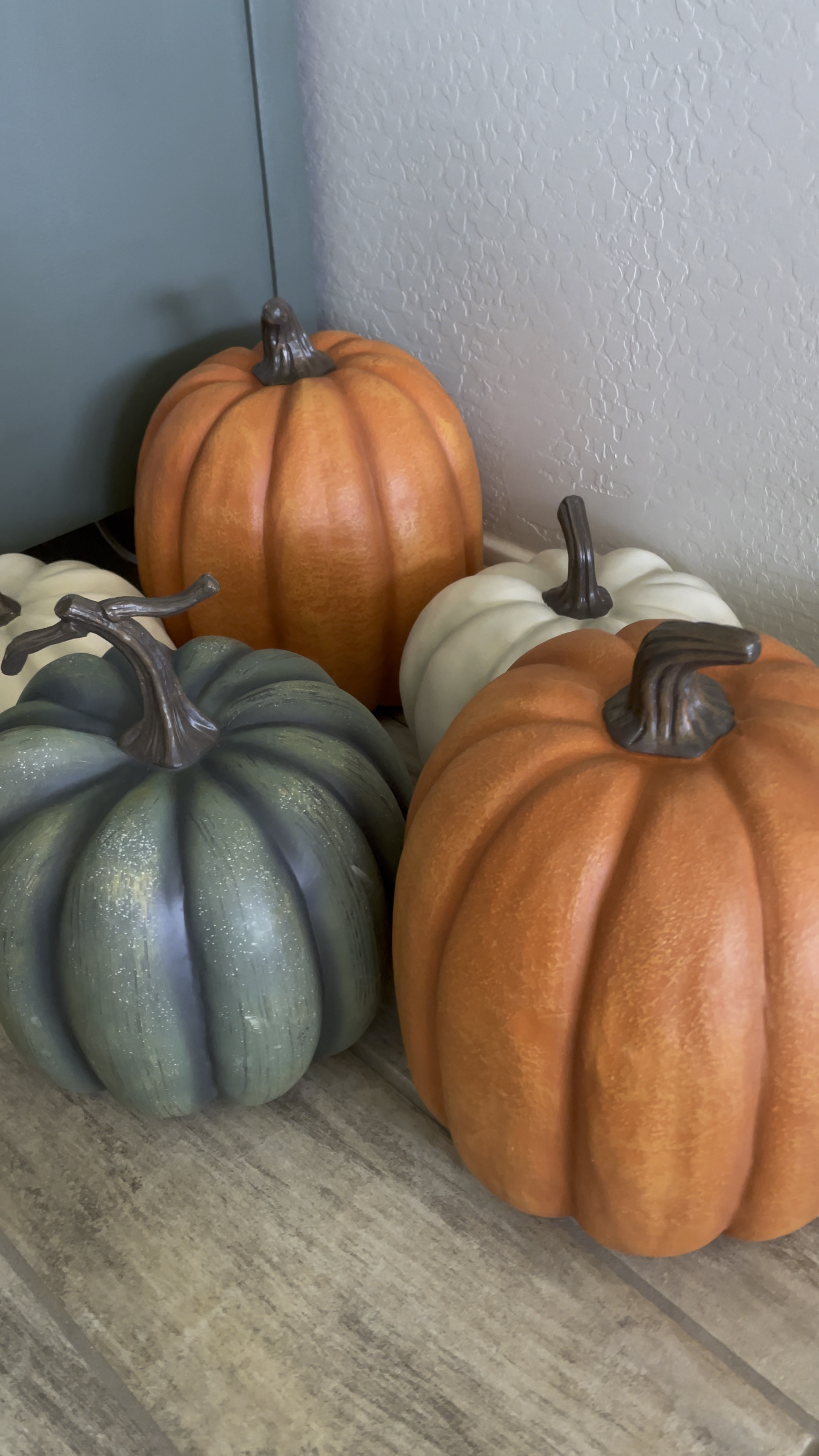 These pumpkins are perfect for outdoor- especially if you live in a hot climate! We’ve been looking for real looking pumpkins to go on our porch and excited to put these out soon!

#LTKSeasonal #LTKHome