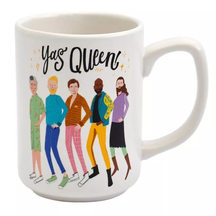 Queer Eye 18oz Stoneware Yasss Queen Mug | Target