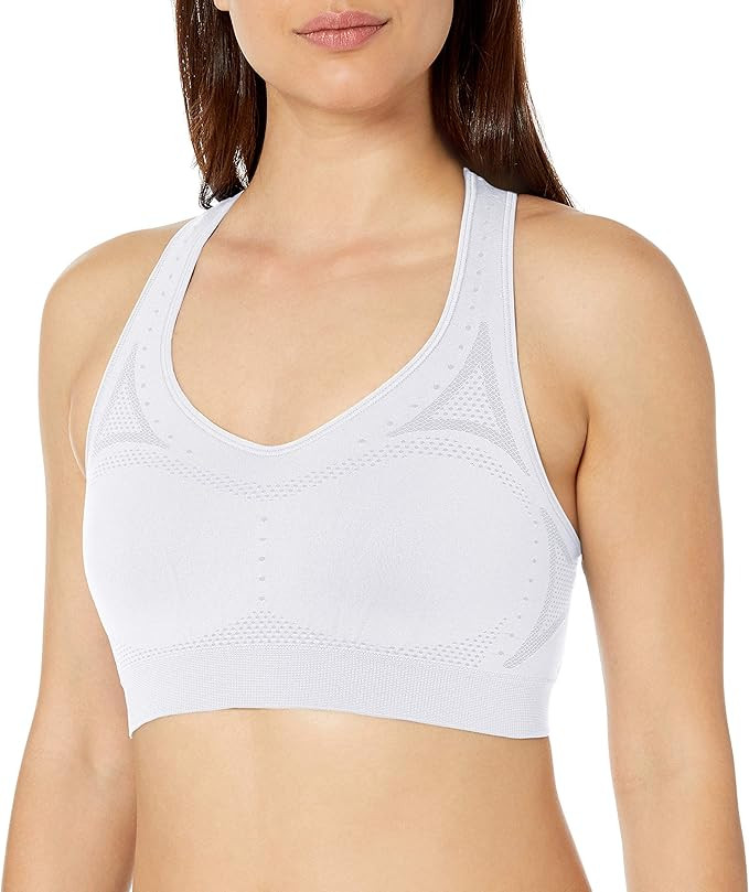 Hanes Women's Seamless Racerback Sports Bra | Amazon (US)