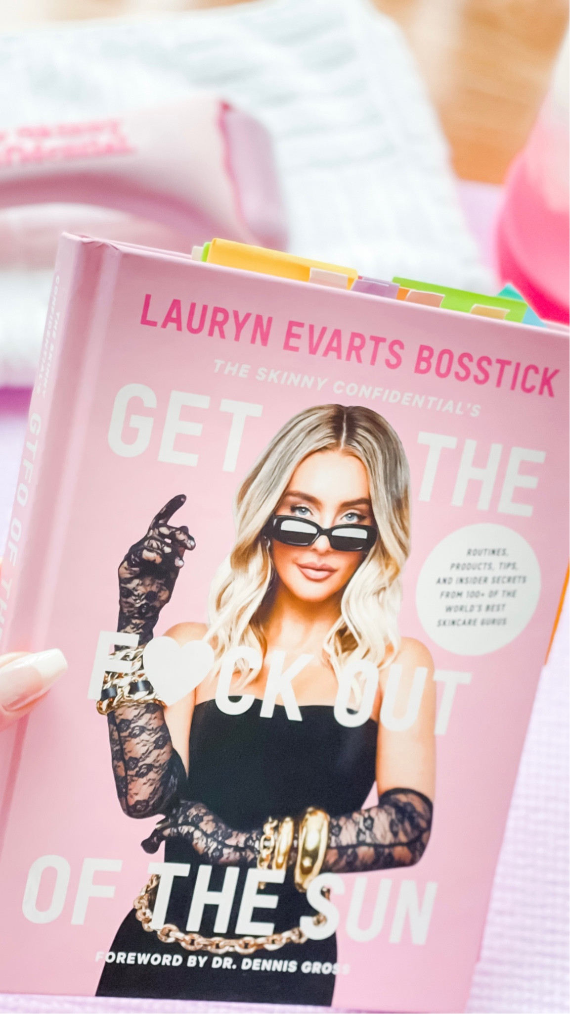 Get the fuck out of the sun book , the skinny confidential , hot mess ice roller , larger water jug , pink water jug , half gallon water jug , ice roller , French tip press on nails 

#LTKsalealert #LTKitbag #LTKbeauty
