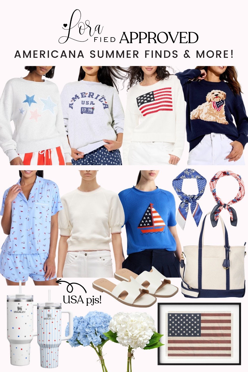 LORAfied Approved Americana Summer Finds❤️🤍💙

americana summer, americana fashion, americana home decor, summer fashion, memorial day, fourth of july

#LTKSeasonal