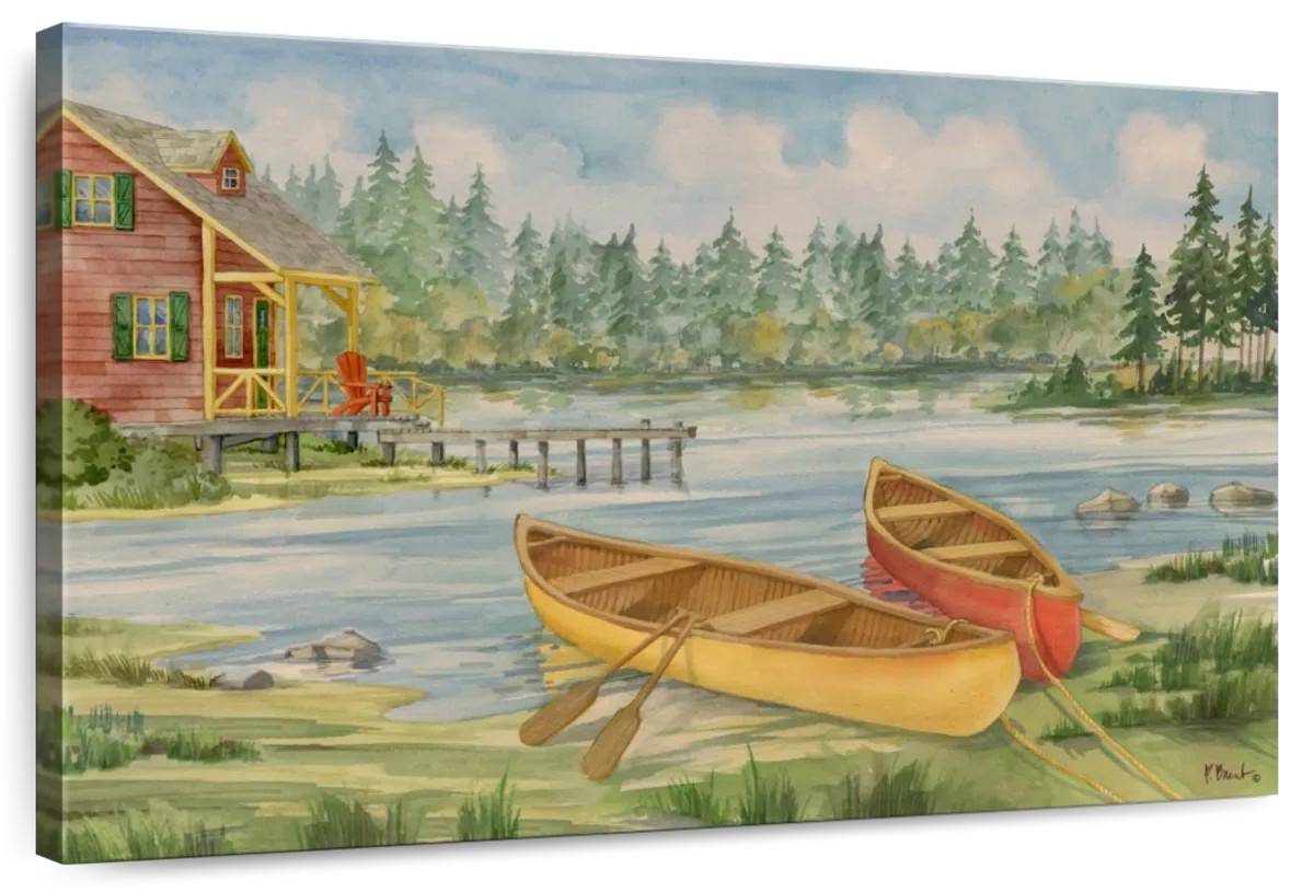Canoe Camp With Cabin | Wayfair North America