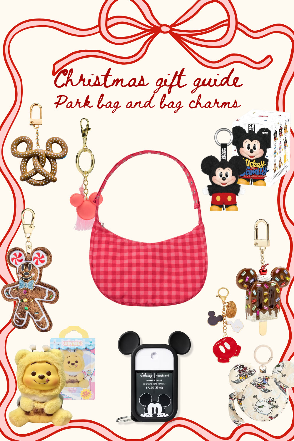  Disney Christmas gift guide — park bag ideas with the cutest Disney bag charms! These make the perfect holiday gift for any Disney fan or park lover. Mix and match your favorite accessories to create a festive park-ready look. From Mickey pretzel charms to the classic Touchland sanitizer, these are fun, functional, and perfect for the season. Great stocking stuffer ideas, too!

#DisneyGiftGuide #DisneyParksStyle #DisneyBagCharms #DisneyChristmasGifts #DisneyFinds #DisneyHolidayStyle #ParkBagEssentials #LTKHoliday #LTKGiftGuide #DisneyLover

 

#LTKHoliday #LTKGiftGuide #LTKTravel