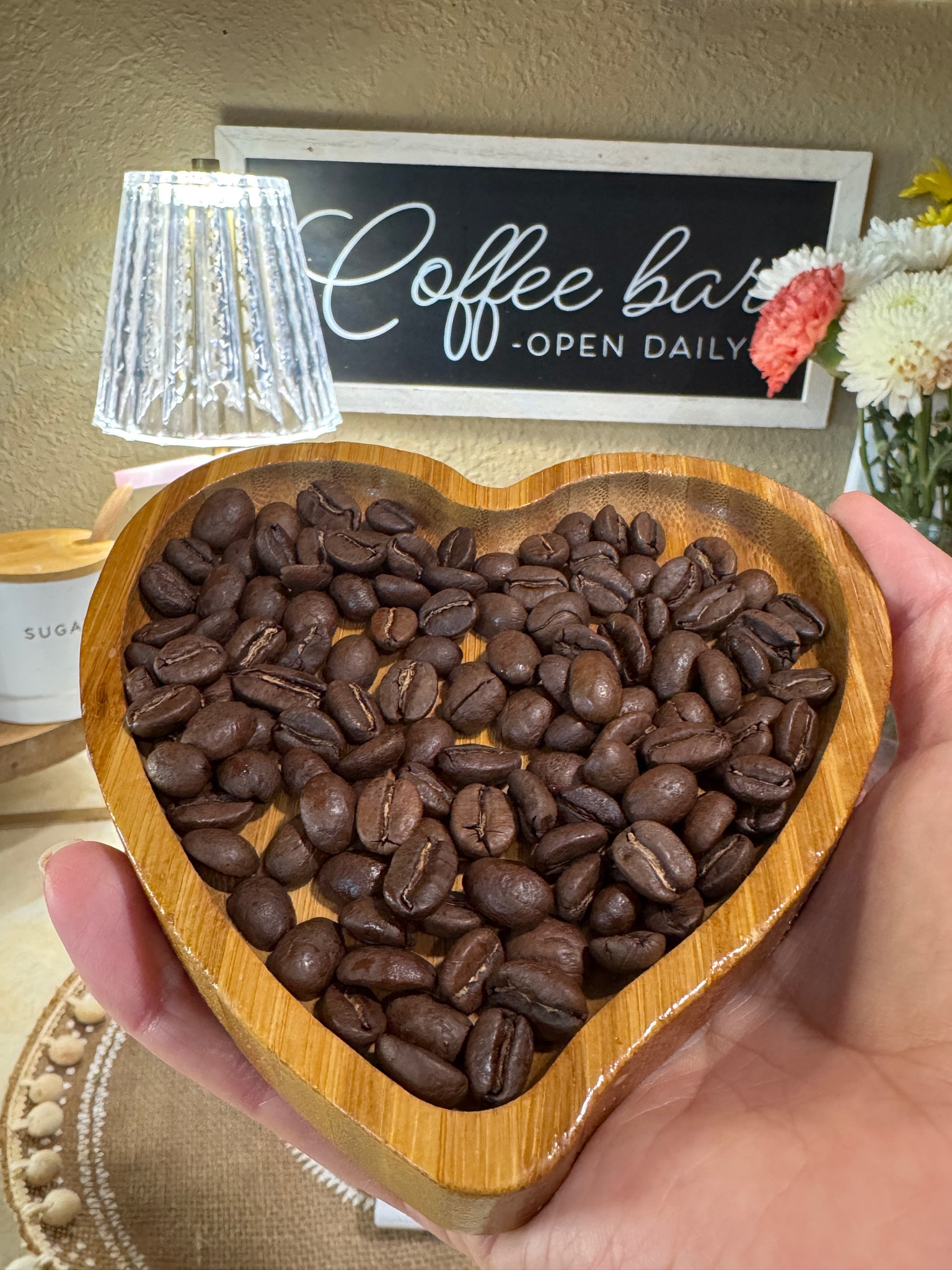 I use this heart tray for weighing out my coffee beans. Looks so cute and festive. 💌

#LTKSeasonal #LTKHome #LTKGiftGuide