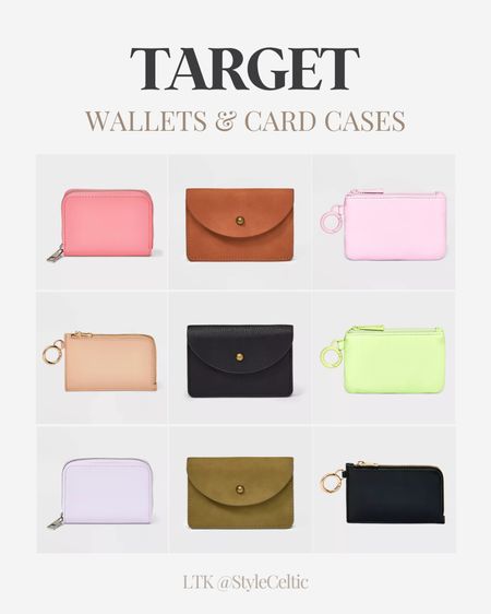 Target Mini Wallet Clutches, Card Zip Pouches, and Purses ✨
.
.
Target bags, spring bags, summer bags, neon bags, keychain wallets, zipper wallets, colorful wallets, wristlets, wristlet pouches, zipper pouches, neutral wallets, modern wallets, minimal wallets, lilac purses, lilac bags, peach wallets, pink wallets, green wallet, lilac wallet, lilac wristlet, brown wristlets, beige wallets, beige travel bags, pink bags, green bags, travel bags, gym bags, travel wristlets, fanny packs, belt bags, dual wristlet pouches, lululemon wristlet dupes, card cases, gifts for her, Mother’s Day gifts, festival bags, concert wristlets, pink card cases, black card cases, pastel bags, pastel card cases, concert bags, small bags, mini bags, workwear, work bags, work accessories, office accessories 

#LTKtravel #LTKitbag #LTKfindsunder50