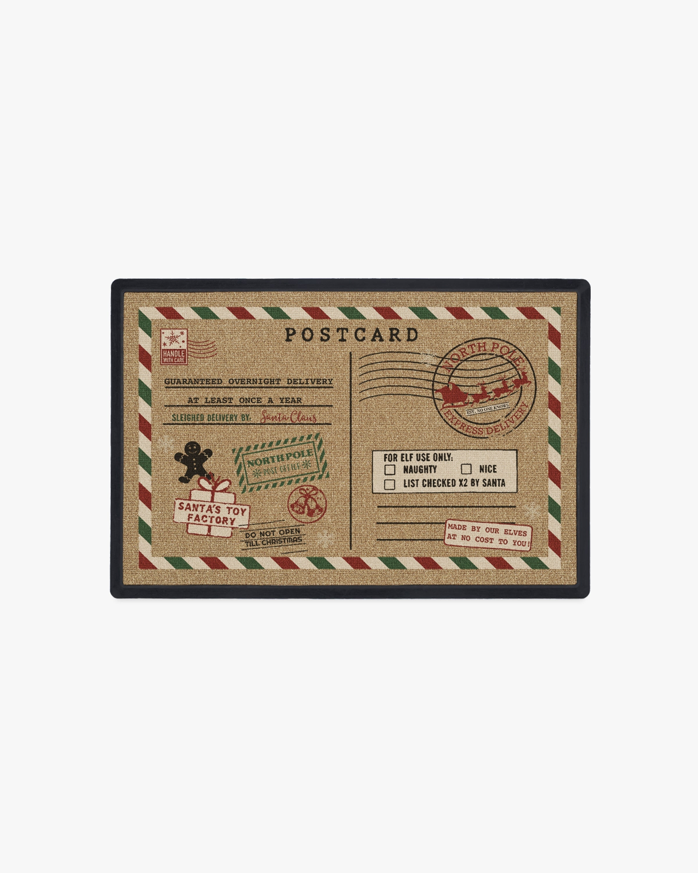Christmas Postcard Doormat | Ruggable