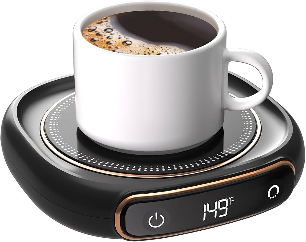 Coffee Mug Warmer, Cup Warmer for Desk with Auto Shut Off, 3 Temp Settings, Mug Warmer for Coffee... | Amazon (US)