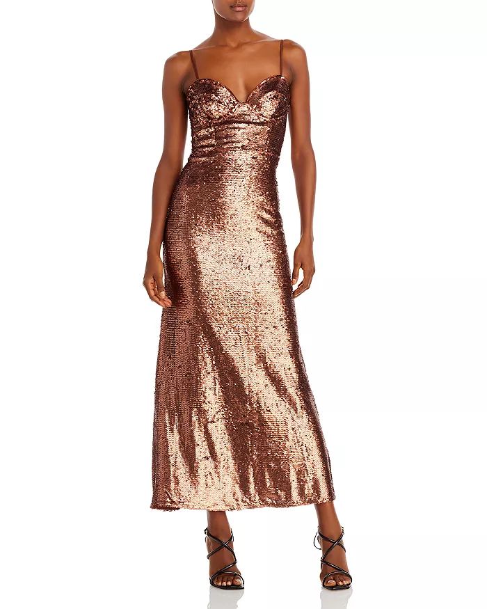 Stasia Sequined Corset Dress | Bloomingdale's (US)
