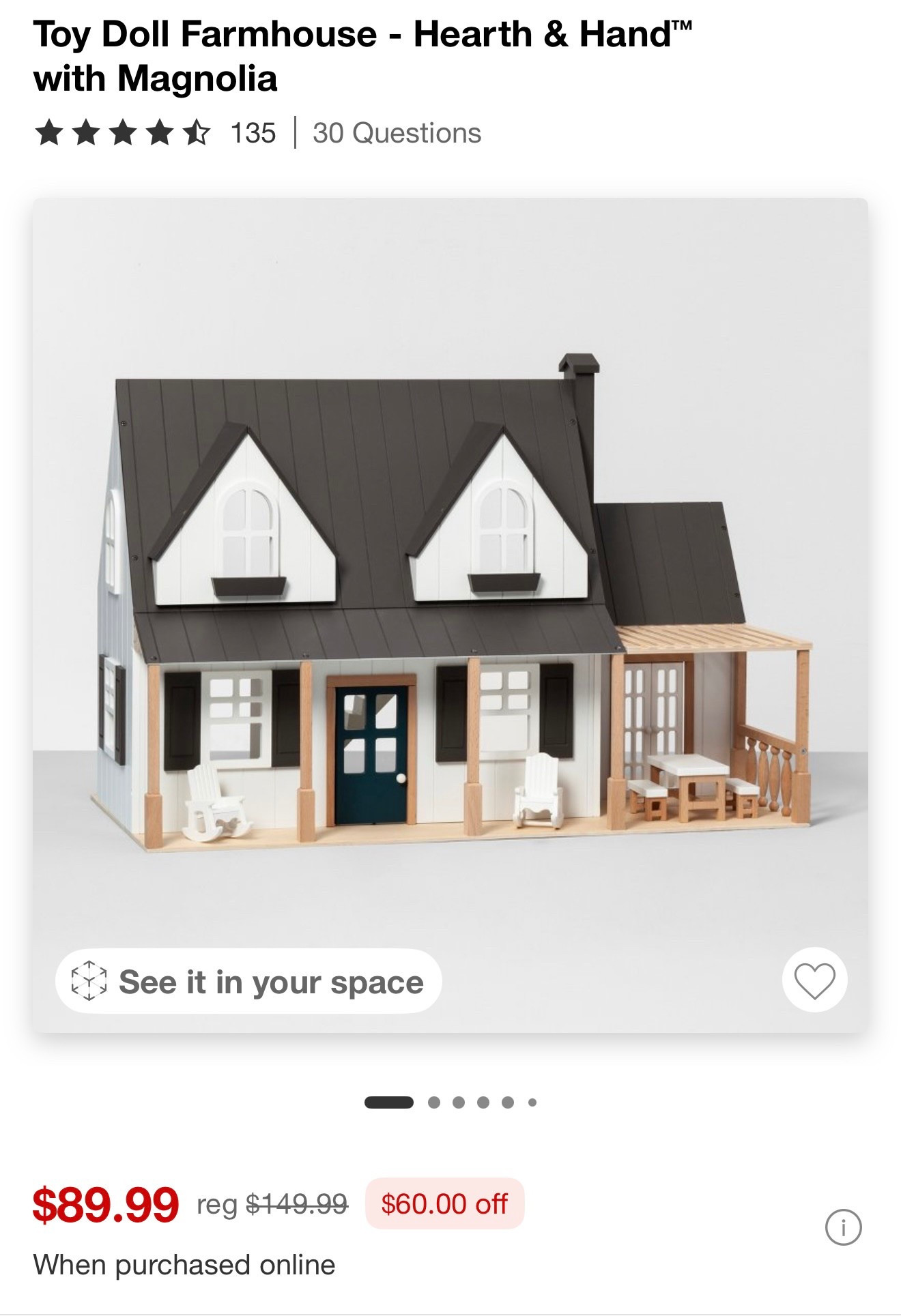 Hearth and hand wooden farmhouse $60 off! This will sell out! Hurry! 

#LTKSpringSale #LTKFamily #LTKFindsUnder100