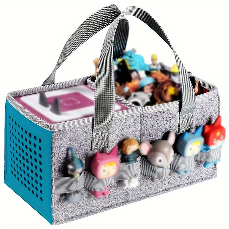 1 foldable felt tote bag with compartments portable dustproof storage for camping gear toys and m... | Temu Affiliate Program