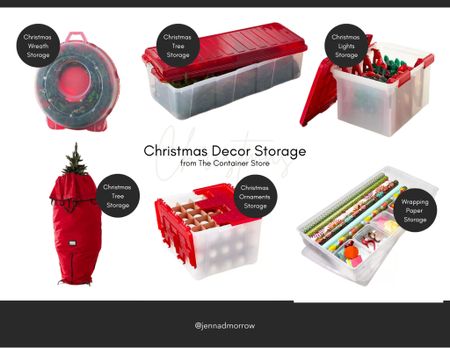Storage solutions for your Christmas decorations from The Container Store!

#LTKHoliday #LTKhome #LTKSeasonal