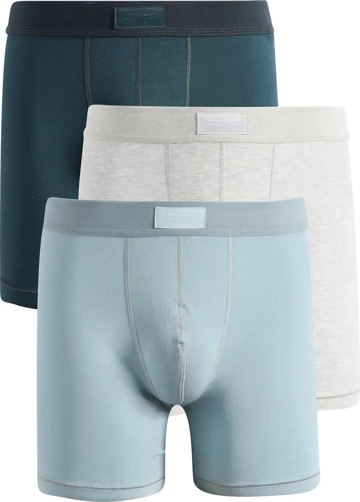 3-Pack 5-Inch Stretch Cotton & Modal Boxer Briefs | Nordstrom