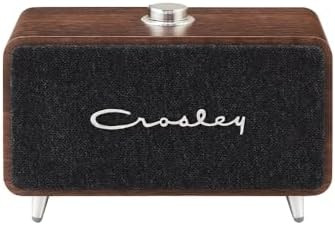Crosley CR3049A-WA Stanza Portable Rechargeable Bluetooth Speaker, Walnut | Amazon (US)