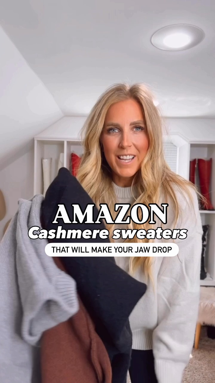 Fall sweaters, cashmere sweaters, basics, Amazon basics, easy fall outfits, casual fall outfits

#LTKgrwm #LTKOver40 #LTKSaleAlert