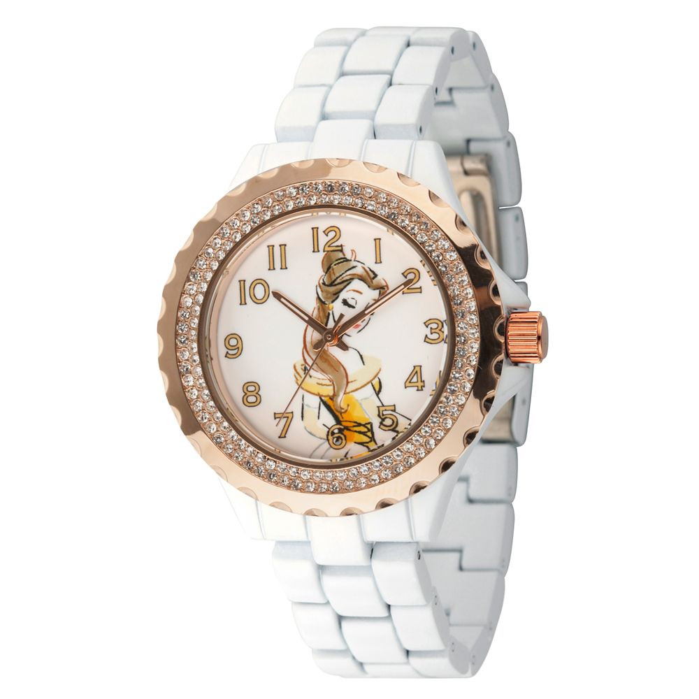 Belle Rhinestone Watch - Women | shopDisney | Disney Store