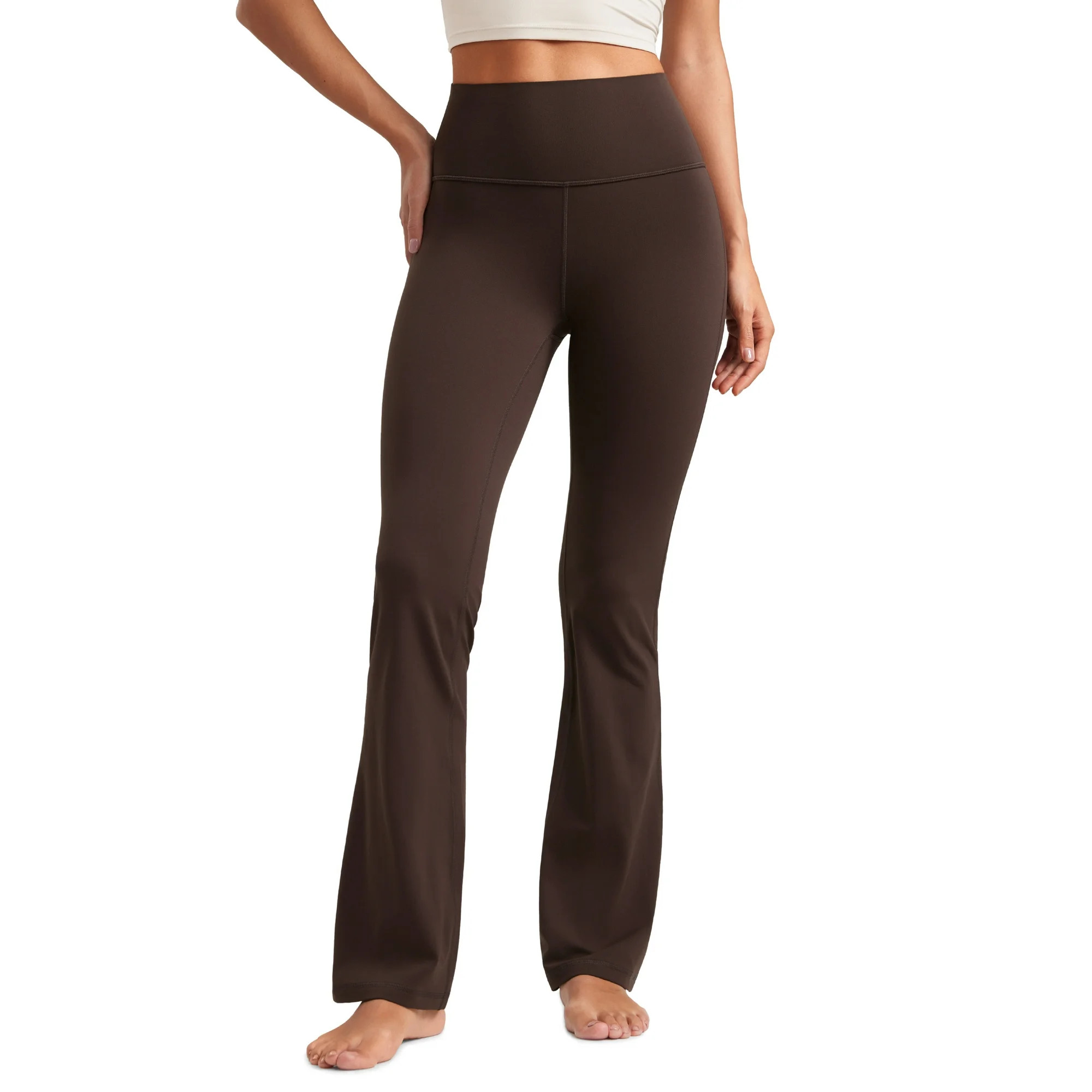 CRZ YOGA Butterluxe Flare Leggings 30.5" High Waist Bootcut Wide Leg Lounge Womens Yoga Pants | Walmart (US)