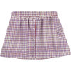 Josie Skirt, Violet Check | Maisonette