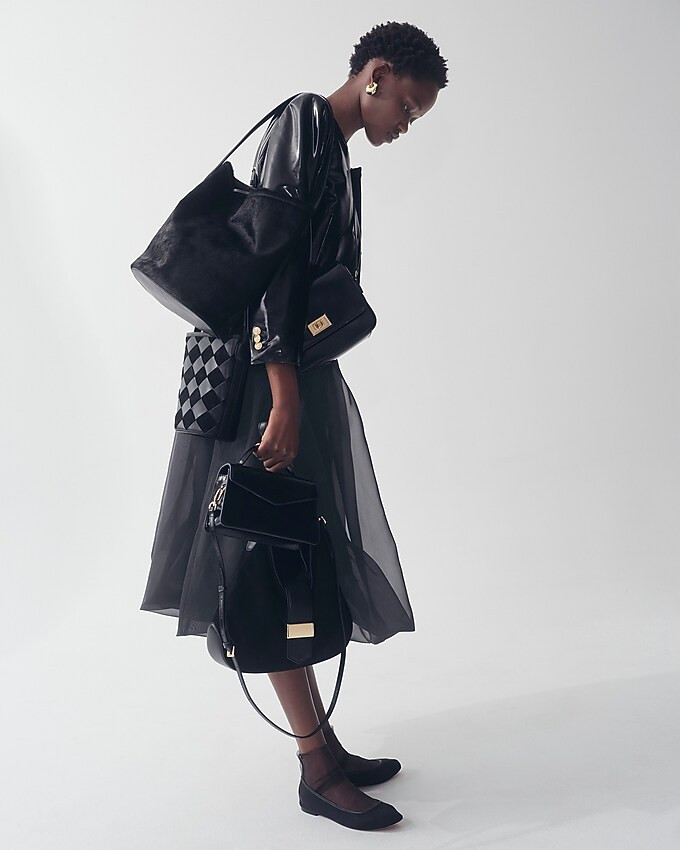 Edie Italian leather bag | J. Crew US