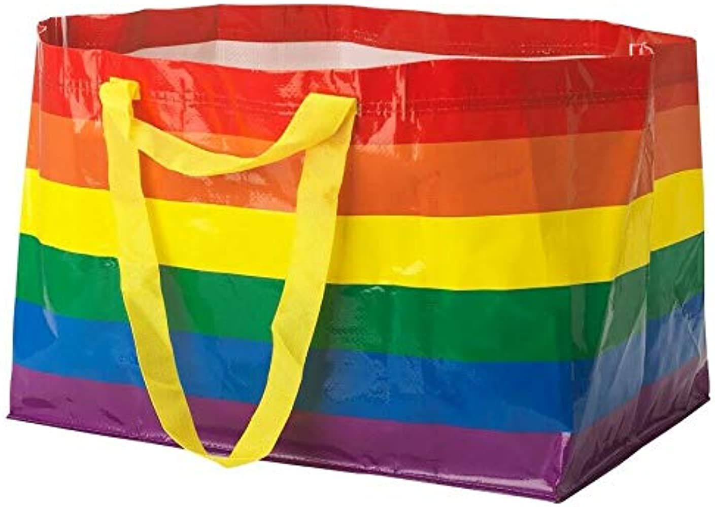 IKEA KVANTING Rainbow Pride Multicolored Bag Shopping Storage Laundry (Standard version) | Amazon (US)
