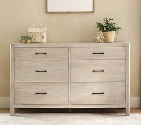 Aptos 6-Drawer Dresser (56w x 19d") | Pottery Barn Kids