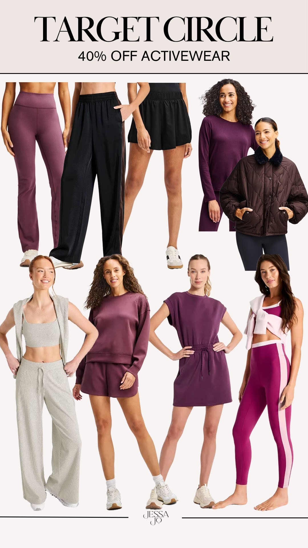 Target active deals. Target finds. Target circle week. Target 40% off activewear.