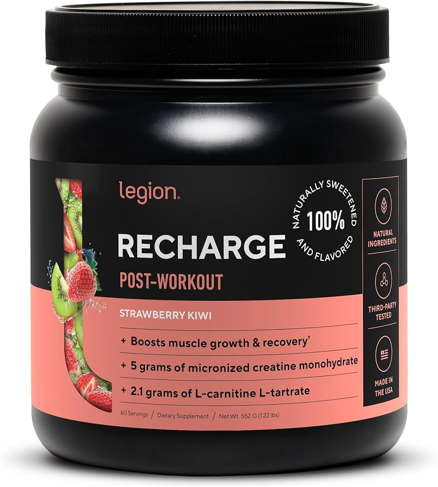 LEGION Recharge Post Workout Supplement - All Natural Muscle Builder & Recovery Drink with Micron... | Amazon (US)