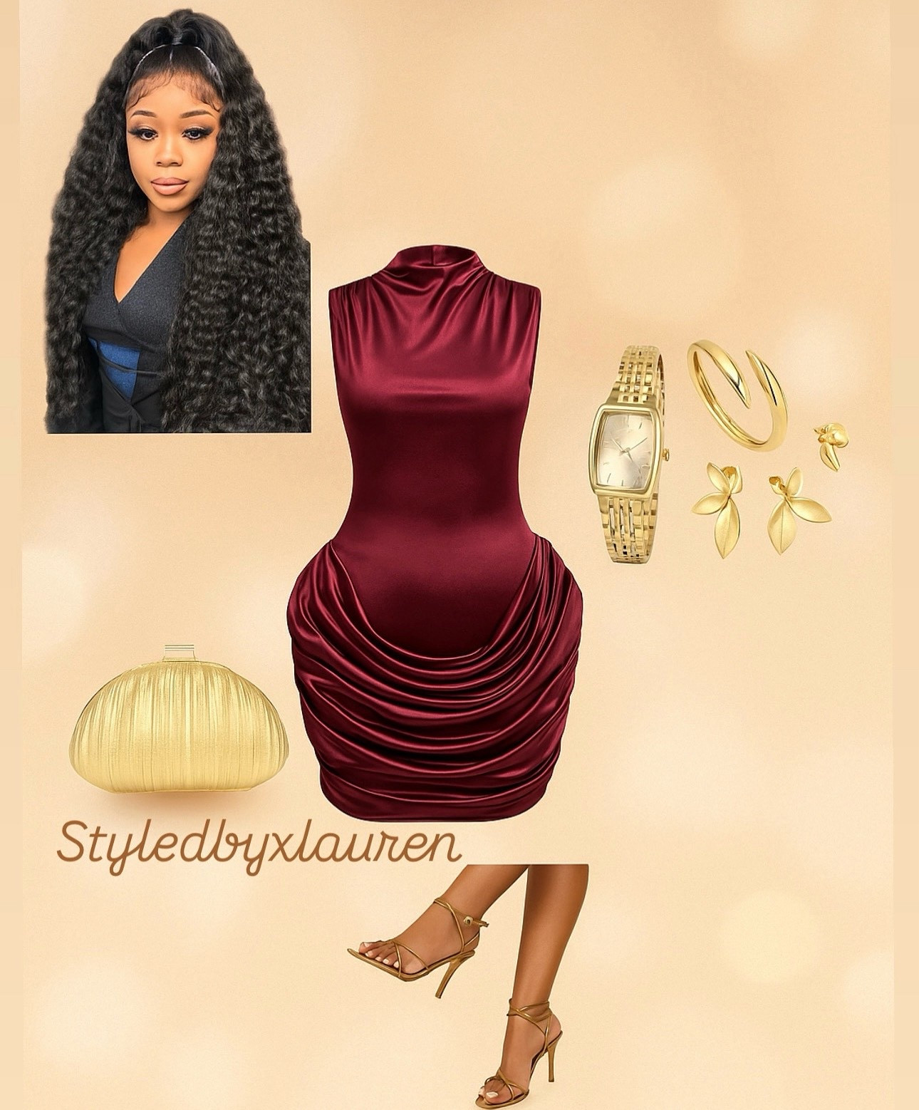 Burgundy dreams and golden gleam ✨ Effortless elegance for the nights you want to be unforgettable.”

Hashtags:
#EveningElegance #ChicAndClassy #LuxuryStyle #GlamorousNights #OOTNInspo #CocktailDressStyle #BurgundyAndGold #SophisticatedStyle #LuxuryOutfitInspo #GlamGoals #DateNightStyle #HighFashionVibes #DressedToImpress #RedCarpetEnergy #GoldenHourGlam #FashionLuxury #ElegantAndBold #StyleWithConfidence #LuxeVibesOnly #SlayTheNight

#LTKHome #LTKFindsUnder100 #LTKParties