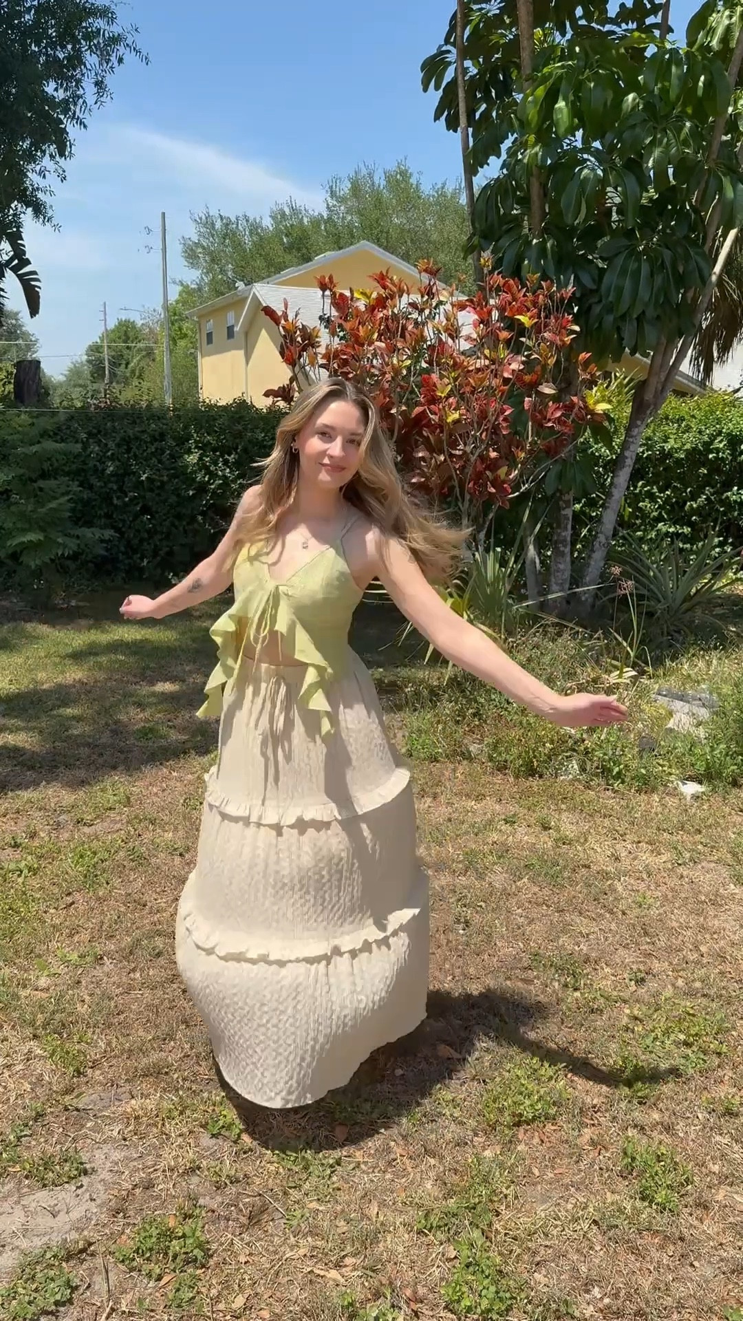 A unique and girly spring outfit I’ve been loving ☀️ 

#LTKBeauty #LTKSeasonal #LTKStyleTip