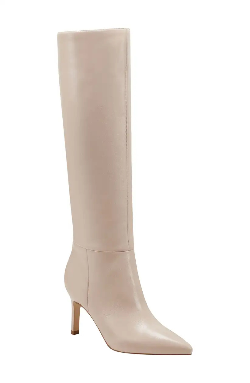 Marc Fisher LTD Georgiey Pointed Toe Knee High Boot (Women) (Narrow Calf) | Nordstrom