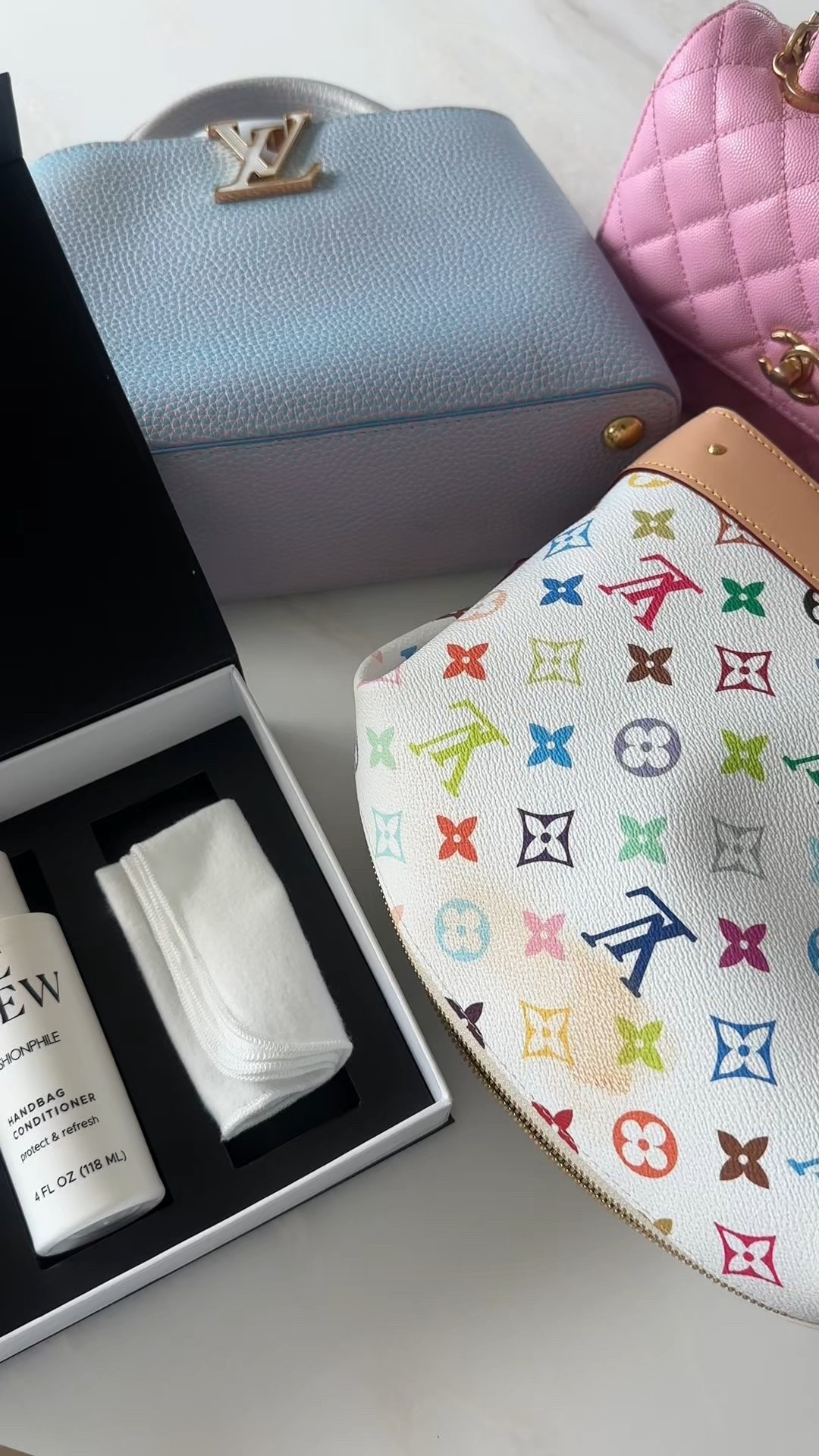 Designer handbag / handbag cleaner! #Ad #fashionphilepartner #fashionphilefinds @fashionphile 



#LTKmomlife #LTKGiftGuide #LTKstorytime