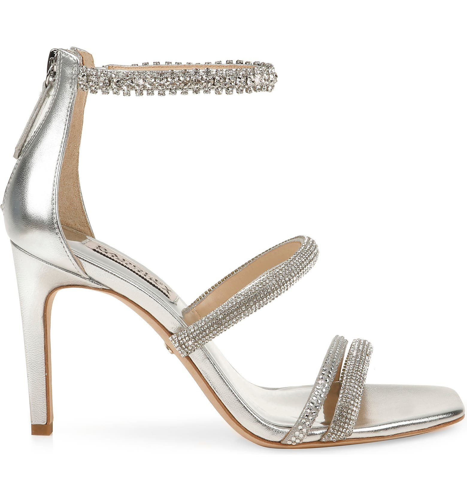 Badgley Mischka Zulema Embellished Strappy Sandal | Nordstrom