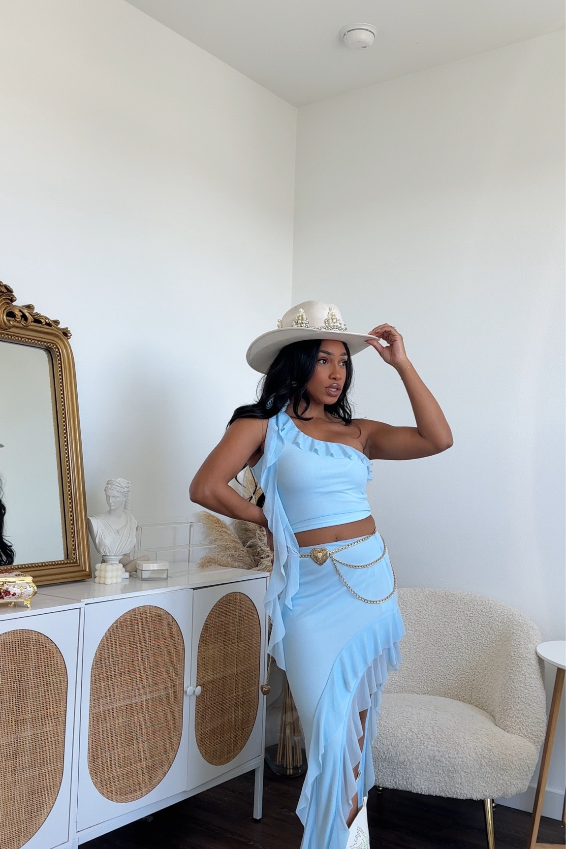 Festival Outfits | Chic Blue Spring Outfit Ideas | Coachella Outfit Ideas for Black Women 

#LTKstyletip #LTKSeasonal #LTKFestival