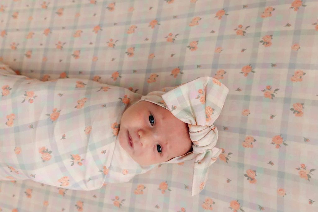 Frankie Plaid Swaddle | In My Jammers