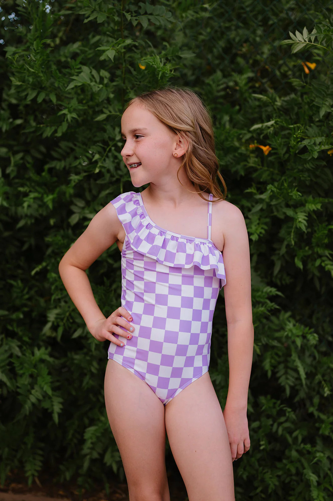 Mini Summertime | Lavender Love Check | Coral Reef Swim